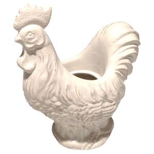 Scentsy Ceramic Rooster Warmer in White